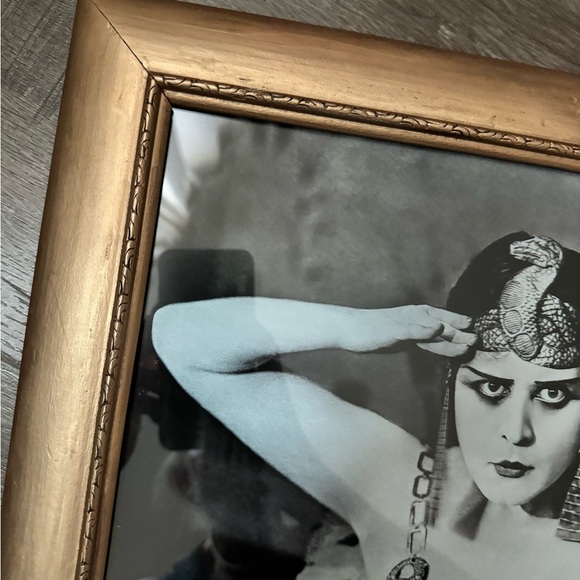 Large Theda Bara Cleopatra silent film wall art. - Picture 6 of 9
